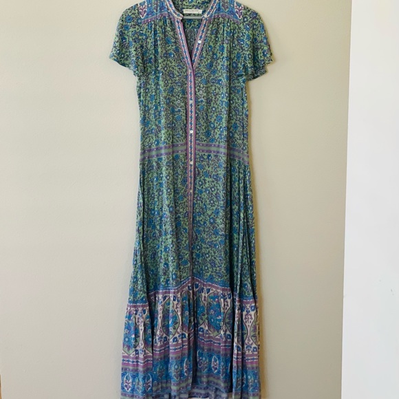 Spell Jasmine Flutter Sleeve Maxi - Picture 5 of 14